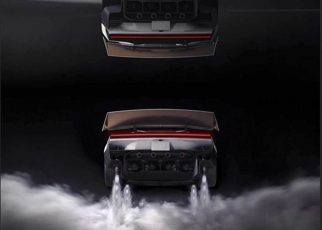 Abgehobene Idee: Auf Einladung soll der Roadster auch kurze Strecken fliegen können - am US-Stau vorbei. | Foto: Screenshot/Tesla