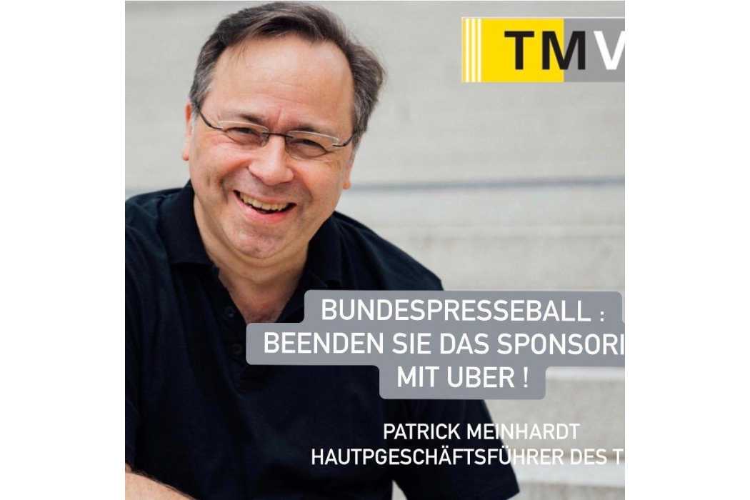 Nach der Uber-Arena, der Berlinale und der Fashion-Week - Uber ist jetzt auch beim Bundespresseball aktiv.| Foto: TMV