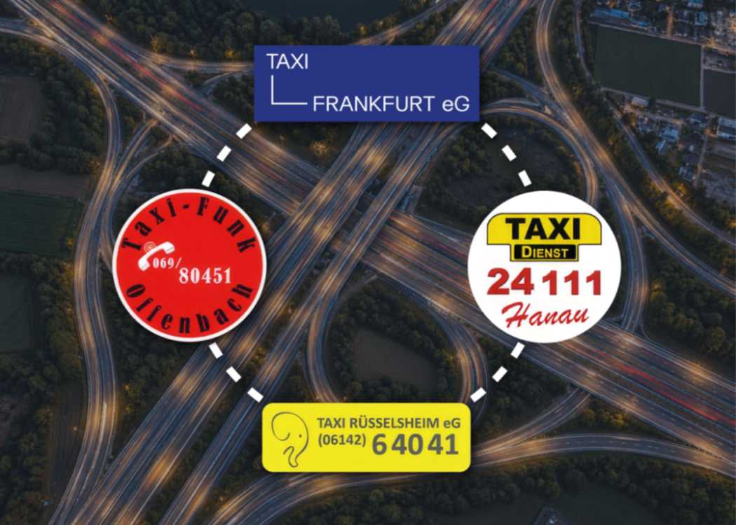 Frankfurt, Hanau, Offenbach und Rüsselsheim bündeln ihre Taxivermittlung in einer Genossenschaft - SafeDriver sitzt mit am Tisch!| Foto: Taxizentrale Frankfurt