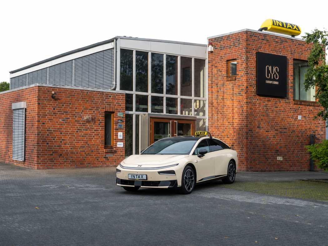 Der XPeng P7+ ist als Taxi nun bei Intax verfügbar.| Foto: Intax