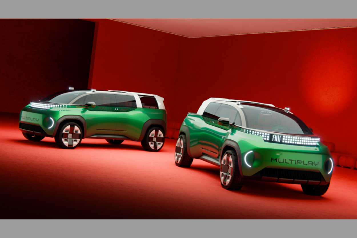 https://taxi-heute.deOptisch geht Fiat mit der Studie ganz neue Wege. | Foto: Fiat